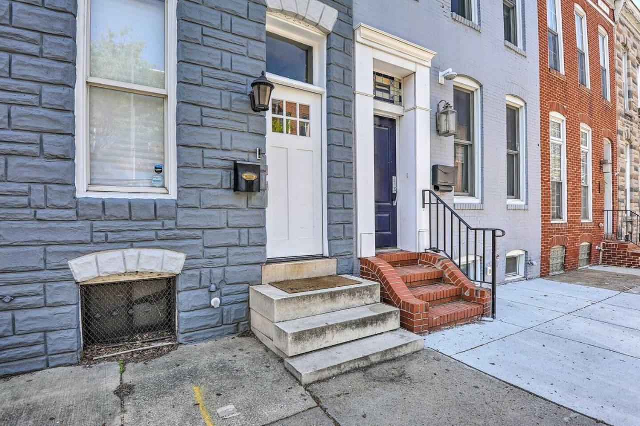 Baltimore Abode, Walk To Cross Street Market! Esterno foto
