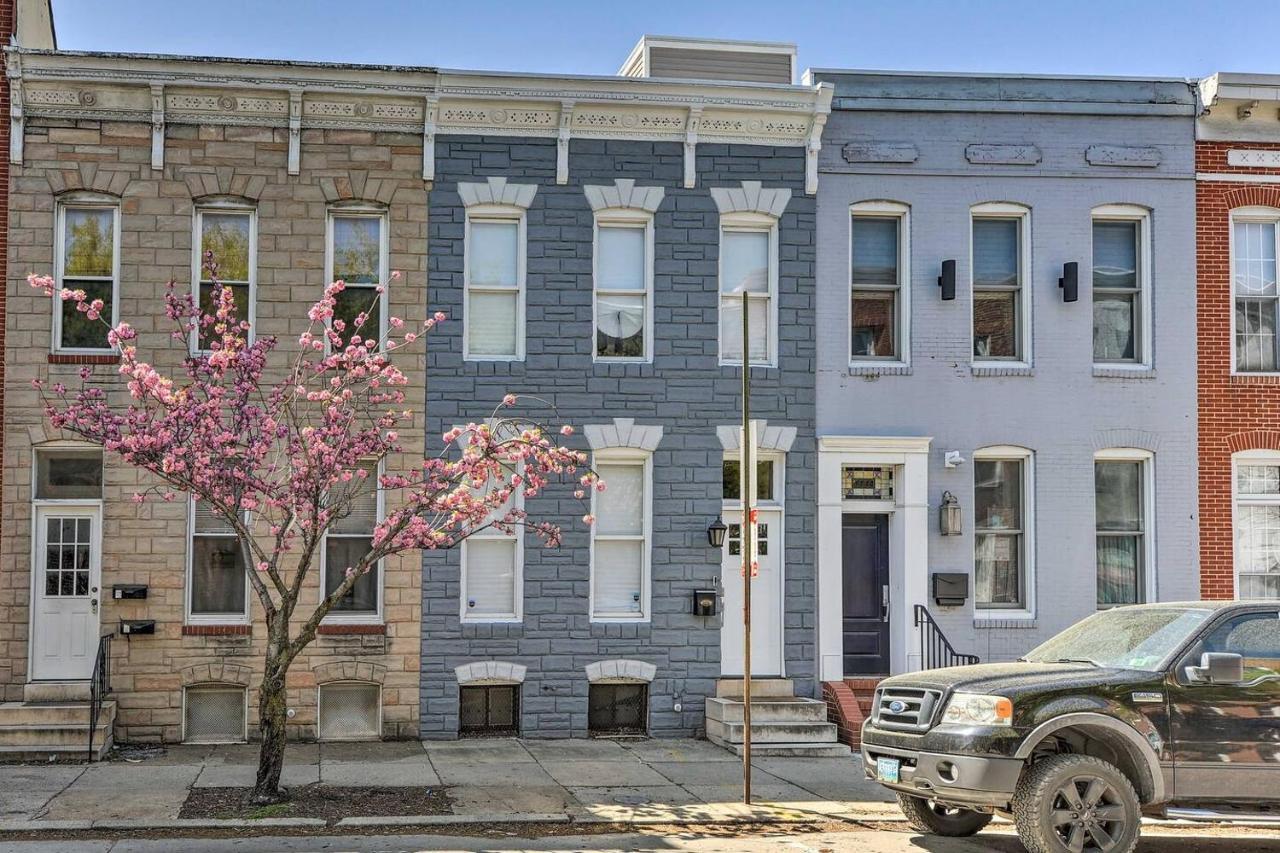 Baltimore Abode, Walk To Cross Street Market! Esterno foto